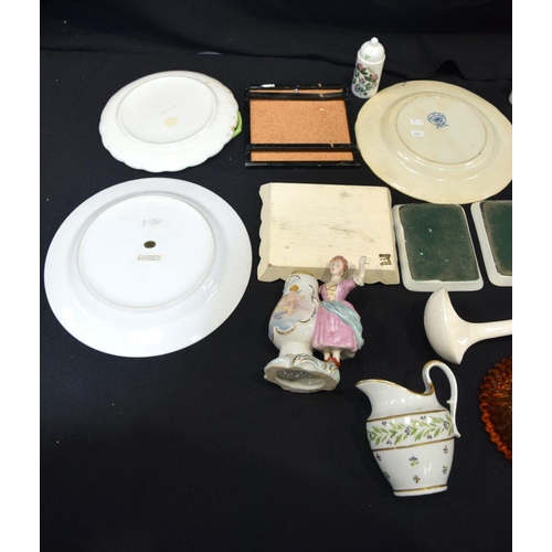 2702 - A collection of English and continental ceramic items Qty.