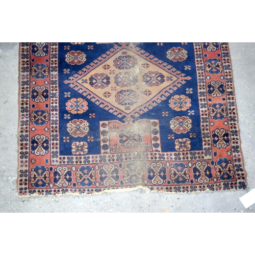 2713 - A Caucasian Shirvan rug 207 x 122cm.