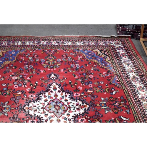 2715 - A large Persian thick pile rug 386 x 260cm.