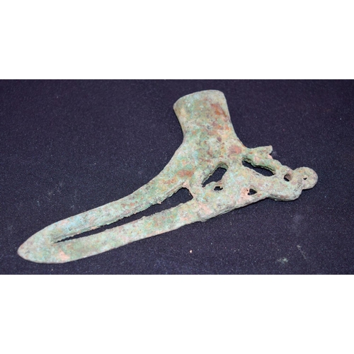 2773 - A Chinese Axe head 19 x 9cm.