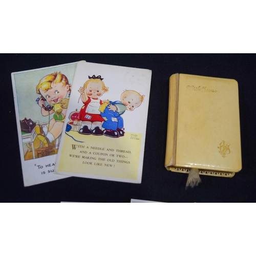 2789 - Collection vintage photocards , cigarette cards , postcards and a prayer book Qty.