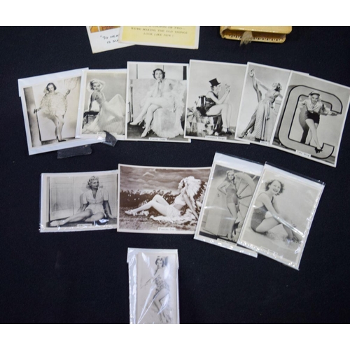 2789 - Collection vintage photocards , cigarette cards , postcards and a prayer book Qty.