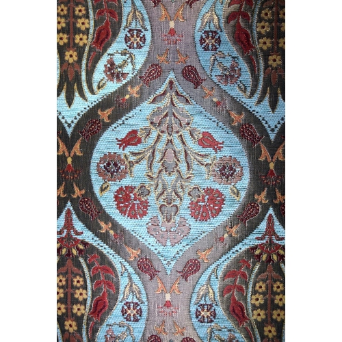 2886 - A  Framed Islamic Fabric 40 x 125cm.