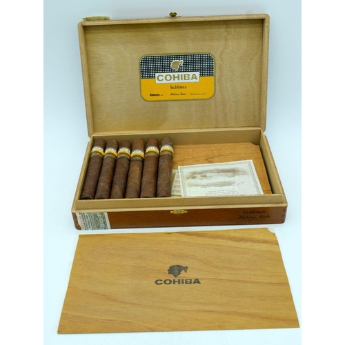 2911 - Cohiba boxed Limited edition Sublimes Cuban cigars (43).