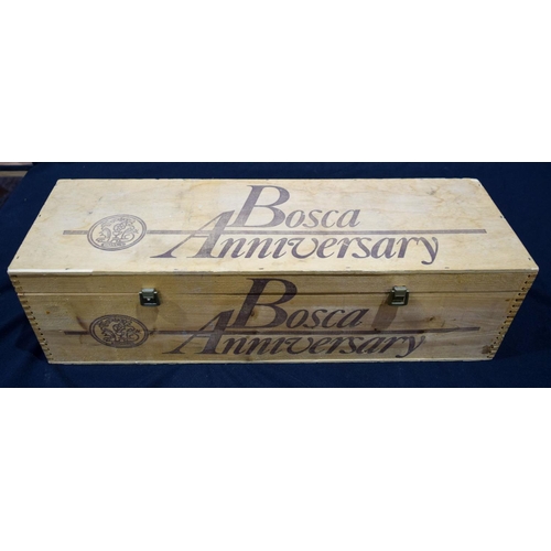 2935 - A boxed 9 litre Bosca anniversary spumante brut .