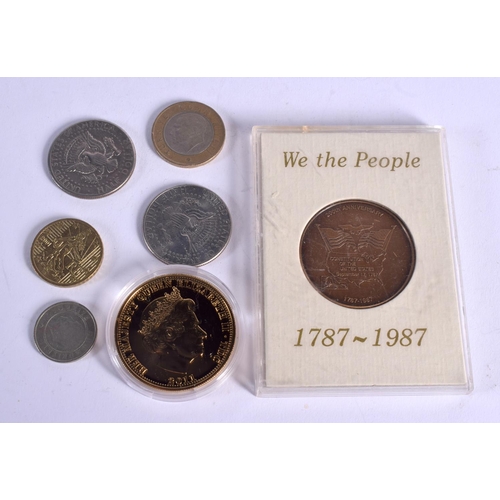 929 - ASSORTED WORLD PROOF COINS. (qty)