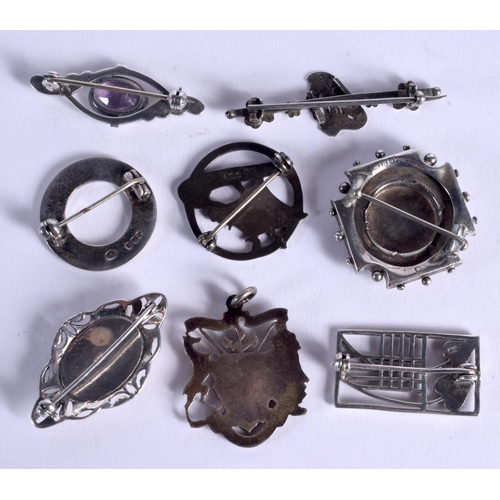 836 - ASSORTED SILVER JEWELLERY etc. 41 grams. (qty)