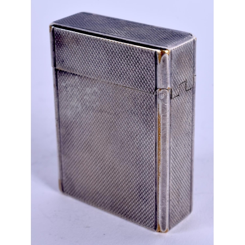 865 - A FRENCH ST DUPONT LIGHTER. 4.5 cm x 3.5 cm.