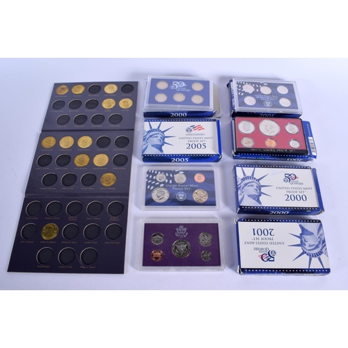 928 - ASSORTED WORLD PROOF COINS. (qty)