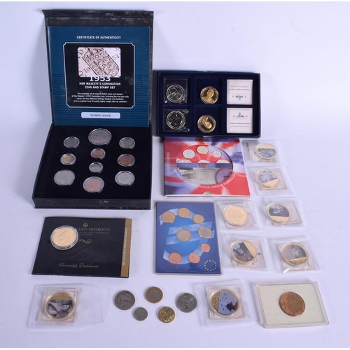 929 - ASSORTED WORLD PROOF COINS. (qty)