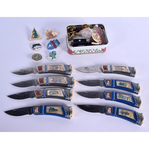 936 - ASSORTED AMERICAN KNIVES etc. (qty)