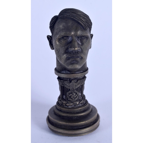 942 - A CONTEMPORARY CONTINENTAL ADOLF HITLER DESK SEAL. 7 cm high.