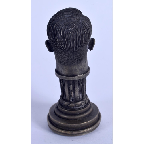 942 - A CONTEMPORARY CONTINENTAL ADOLF HITLER DESK SEAL. 7 cm high.