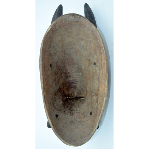 38 - AFRICAN TRIBAL SENUFO KPELIE, IVORY COAST.  38 cm x 16cm