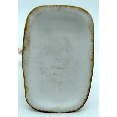 45 - A 19TH CENTURY RUSSIAN BISQUE PORCELAIN FIGURE OF A FARMER Attributed to the Gardner factory, modell... 