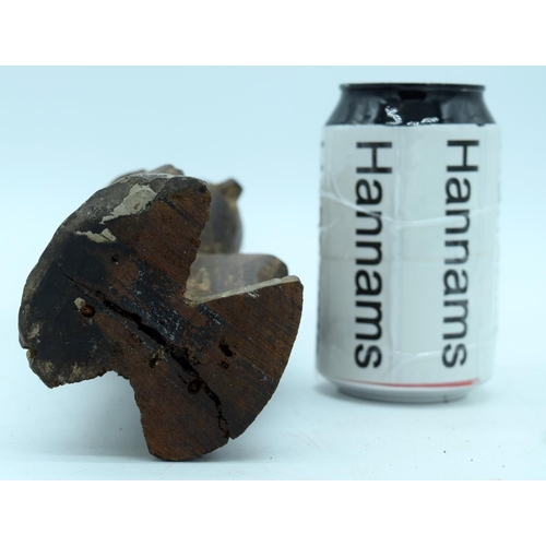 56 - AFRICAN TRIBAL LOBI FIGURE. BURKINA FASO.  39cm x 9cm