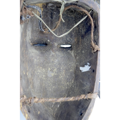 57 - AFRICAN TRIBAL SENUFO KPELIE, IVORY COAST.  40cm x 25cm