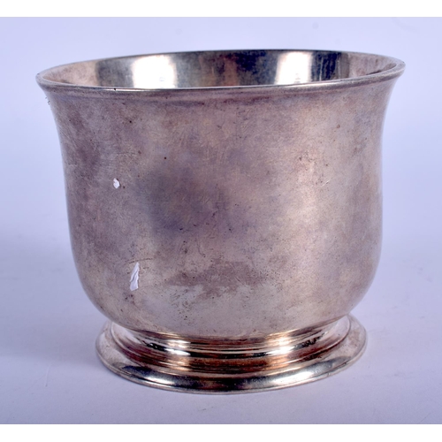 1030 - A GEORGE II LONDON SILVER BOWL. 163 grams. 7 cm x 9 cm.