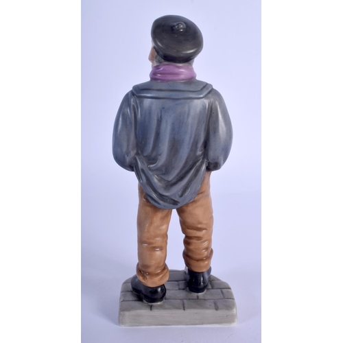 202 - Royal Worcester figure of the Frenchman from the Down and Out series c.1880.  14cm high