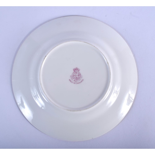 363 - Royal Worcester side plate painted with fruit by H. Ayrton, signed, date mark 1930.  15.5cm diameter