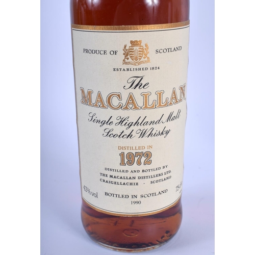 579 - AN 18 YEAR GOLD MACALLAN SINGLE HIGHLAND MALT SCOTCH WHISKY in original box.