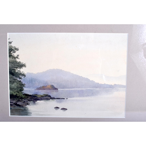 613 - Yvonne Hind (20th Century) Watercolour, together with two others. Largest 24 cm x 18 cm. (3)