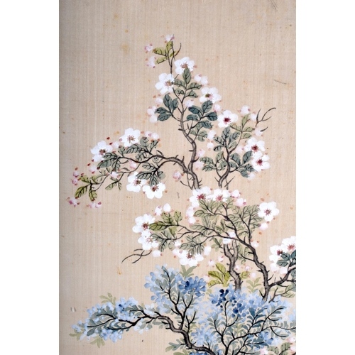 1504 - Chinese School (19th Century) Pair of Watercolours, Still Lives, precious objects. Image 70 cm x 40 ... 