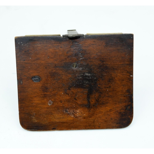 2542 - A stylish Swedish bowl together with a mahogany shelf. 26 x 12 cm (2)