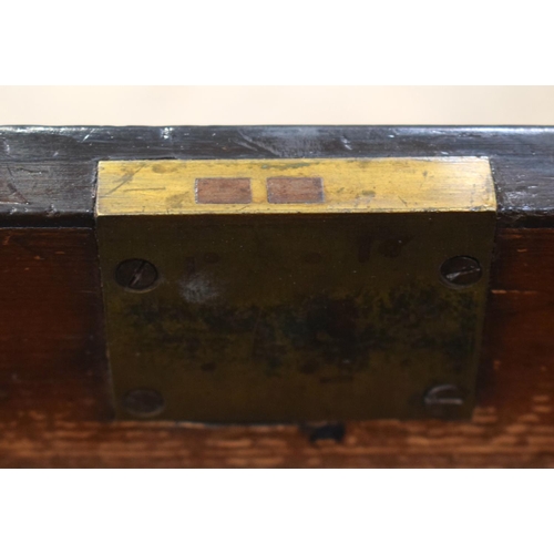 2574 - A GEORGE III SINGLE DRAWER WRITING TABLE. 76 cm x 45 cm.