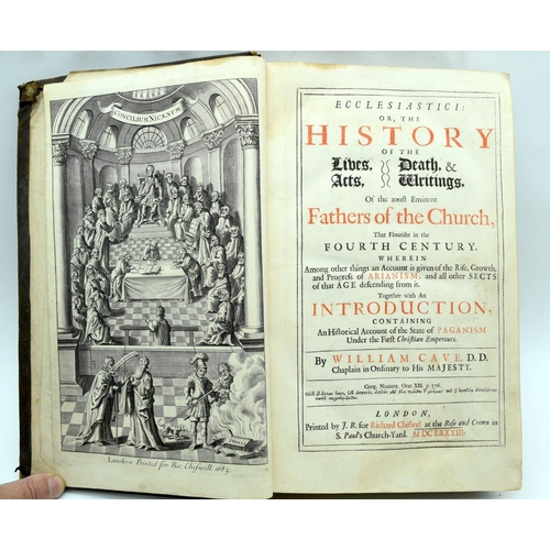 2507 - A Book of the History of the Lives, Acts, Deaths & Writings of the most Eminent Fathers of the Churc... 