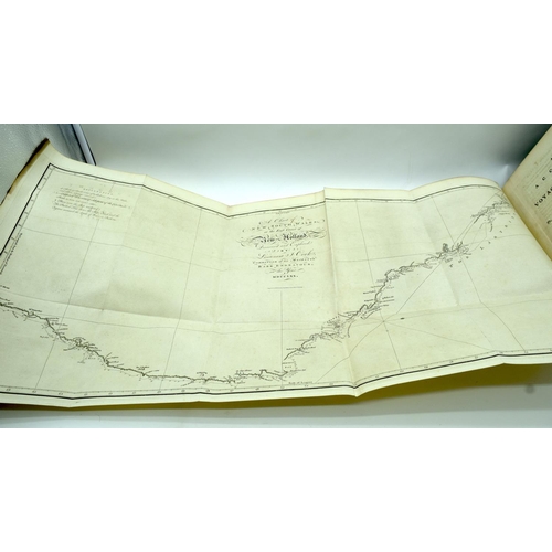 2510 - The 1773 book of an Account of the Voyages of Discoveries in the Southern Hemisphere by Commodore Br... 