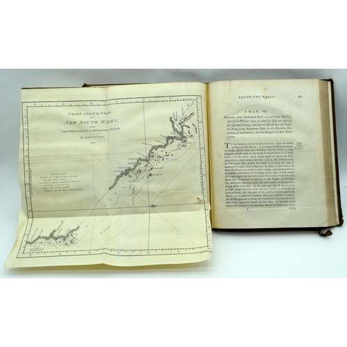 2510 - The 1773 book of an Account of the Voyages of Discoveries in the Southern Hemisphere by Commodore Br... 