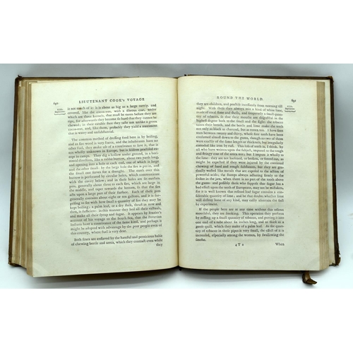 2510 - The 1773 book of an Account of the Voyages of Discoveries in the Southern Hemisphere by Commodore Br... 