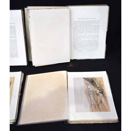 2511 - The complete six volumes of Books of the Holy Land by David Roberts R A published by Day & Son 1855.... 