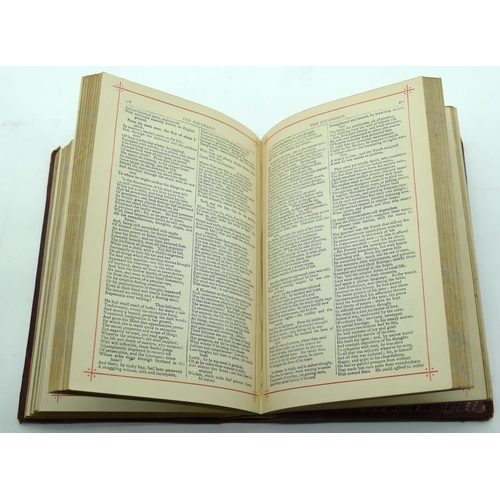 2516 - A book on the works of Alfred Tennyson published 1879 together with Wordworths Poetical works 19 x 1... 