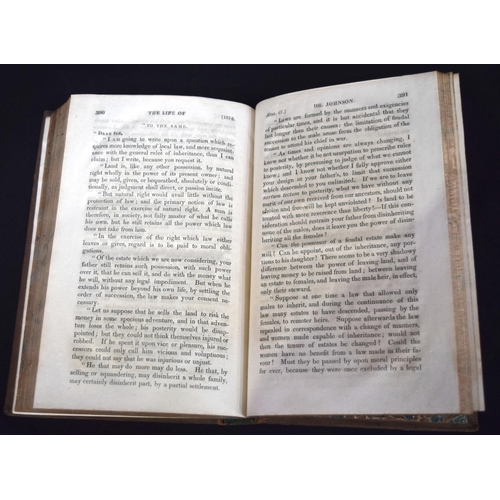 2520 - Collection of Books including The Poetical works of Milton printed 1808,works of Alexander Pope 1751... 