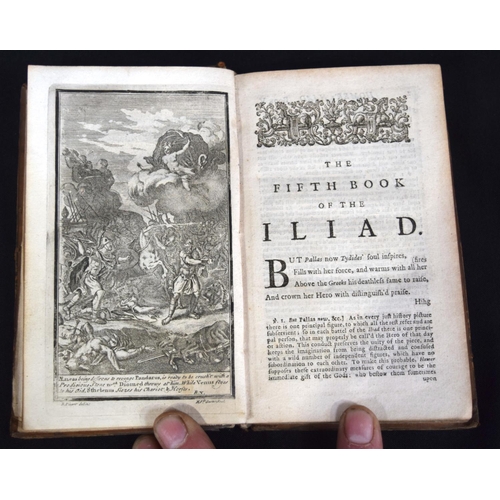 2520 - Collection of Books including The Poetical works of Milton printed 1808,works of Alexander Pope 1751... 