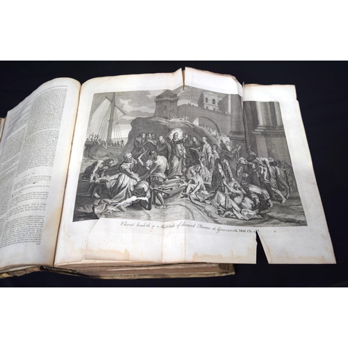 2522 - An Illustration of the Holy Scriptures by Notes and Explications on the Old and New Testament three ... 