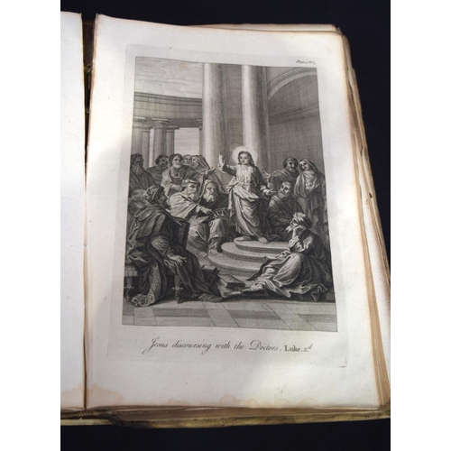 2522 - An Illustration of the Holy Scriptures by Notes and Explications on the Old and New Testament three ... 