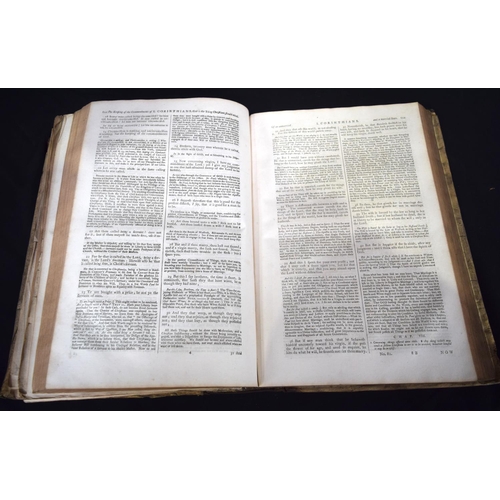 2522 - An Illustration of the Holy Scriptures by Notes and Explications on the Old and New Testament three ... 