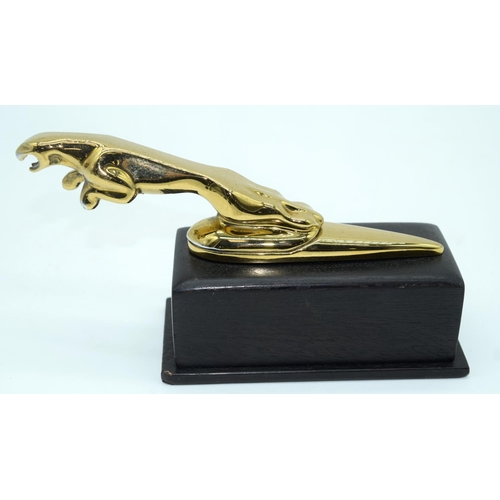 2532 - A Collection of metal car mascots including Jaguar , Pegasus , horse & Jockey and a life boatman fig... 