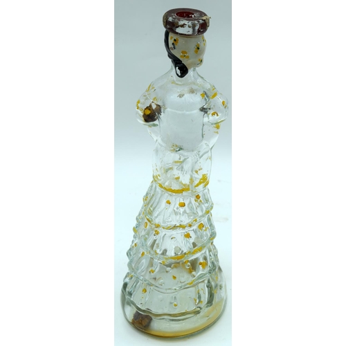 2538 - A vintage Italian  metal  ice bucket together with a Jamaican cigar container and two Spanish bottle... 