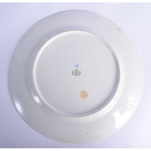 13 - A VINTAGE J K CARLSBAD BAVARIA PORCELAIN VIENNA STYLE TEASET decorated with Napoleonic scenes. Large... 