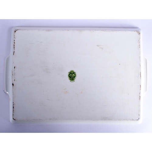 13 - A VINTAGE J K CARLSBAD BAVARIA PORCELAIN VIENNA STYLE TEASET decorated with Napoleonic scenes. Large... 