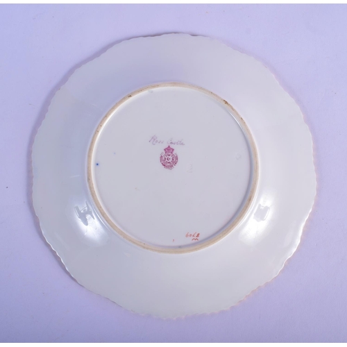 152 - Royal Worcester fine plate painted with Ross Castle scene by John Stinton signed  date code 1915.  2... 