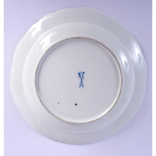 21 - A LARGE PAIR OF EARLY 19TH CENTURY ENGLISH ENCRUSTED PORCELAIN VASES Coalport or Rockingham, togethe... 