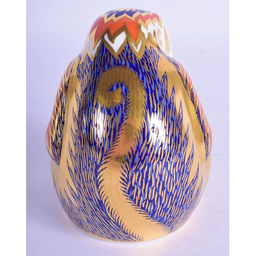 220 - Royal Crown Derby paperweight mother an baby.  10cm High