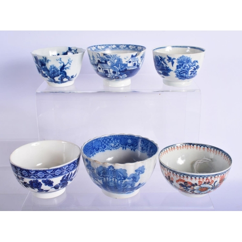 306 - AN ACADEMIC 18TH CENTURY ENGLISH PORCELAIN COLLECTION including Derby, Worcester, Liverpool etc. (qt... 