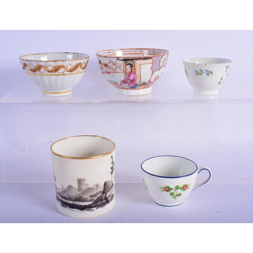 306 - AN ACADEMIC 18TH CENTURY ENGLISH PORCELAIN COLLECTION including Derby, Worcester, Liverpool etc. (qt... 