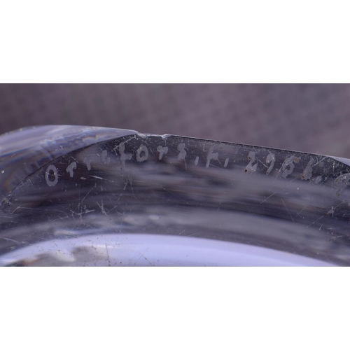 319 - FOUR EUROPEAN ART GLASS VASES. 16 cm x 12 cm. (4)